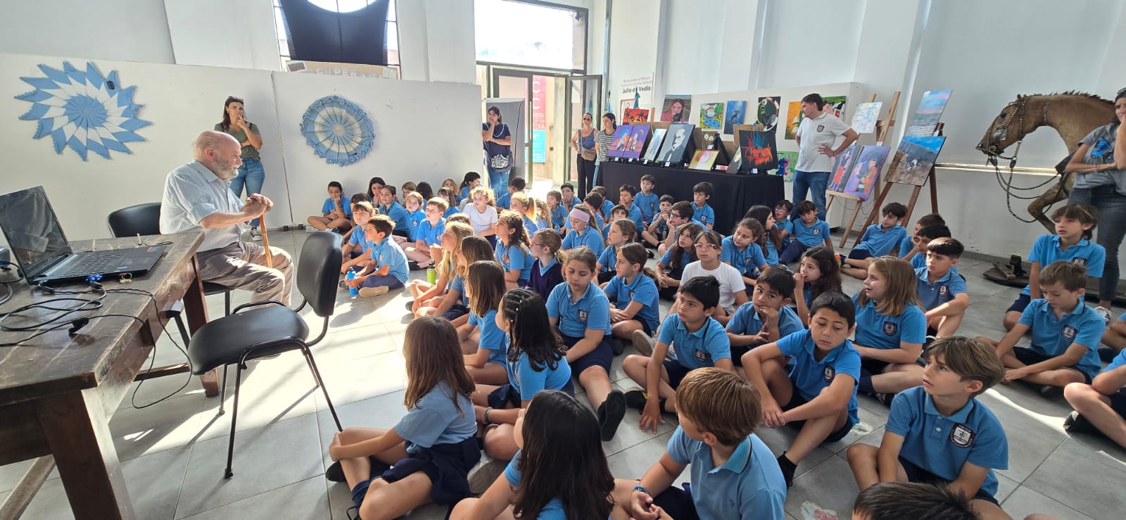 DESARROLLO DEL PROYECTO “MUSEO A LAS ESCUELAS”